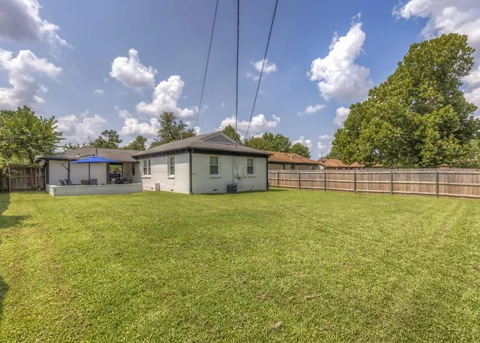 Modernnest-ks Bed| Fire Pit• Near Tu•expo•downtown Tulsa