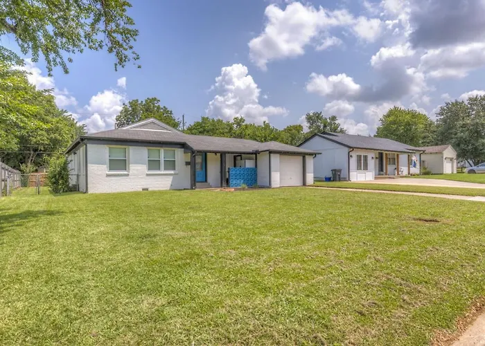 Modernnest-ks Bed| Fire Pit• Near Tu•expo•downtown Holiday home