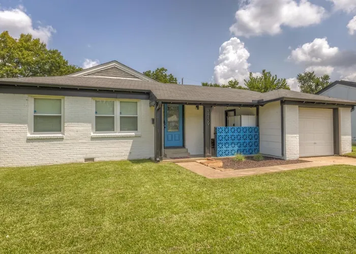 Modernnest-ks Bed| Fire Pit• Near Tu•expo•downtown * Tulsa