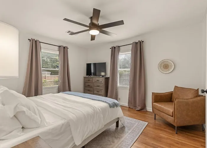 Modernnest-ks Bed| Fire Pit• Near Tu•expo•downtown Tulsa